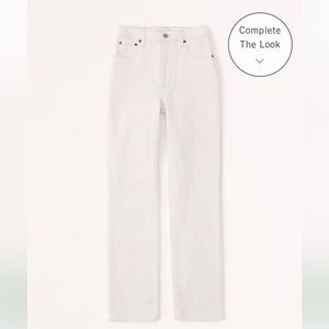 Abercrombie Ultra High Rise 90s Straight Jean